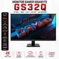 MONITOR GAMER GIGABYTE GS32Q 31.5" 2K QHD IPS / 165Hz (OC 170Hz) - 1ms MPRT / AMD FreeSync Premium