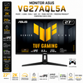 MONITOR ASUS PIVOTE 27" / 0.3MS - 210HZ / QHD -  2K PANEL FAST IPS